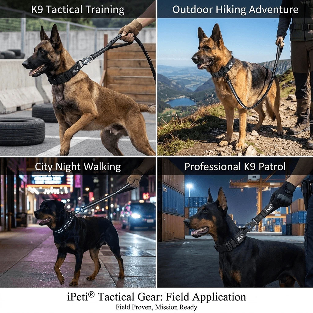 iPeti® wholesale tactical dog collar set for professional K9 training iPeti® wholesale tactical dog collar set for professional K9 training